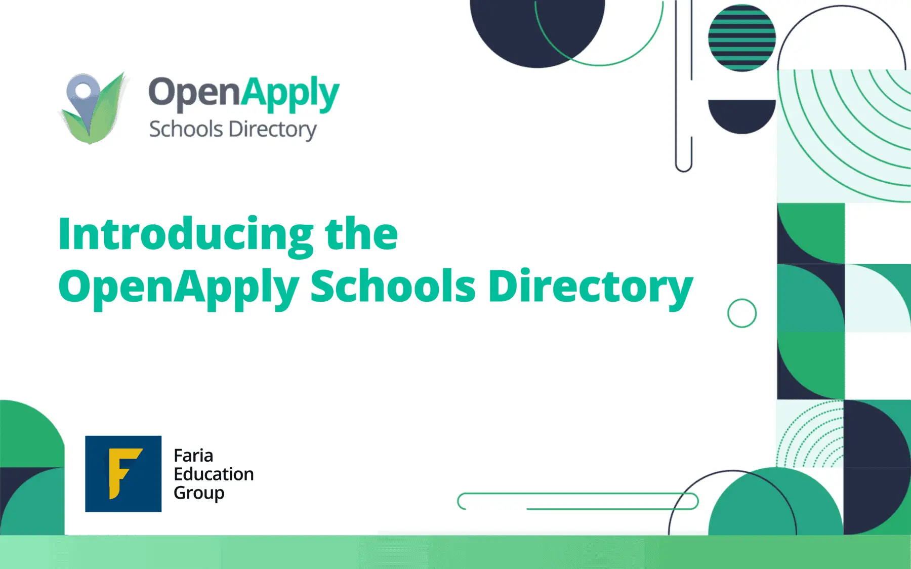 Faria introduces OpenApply schools directory