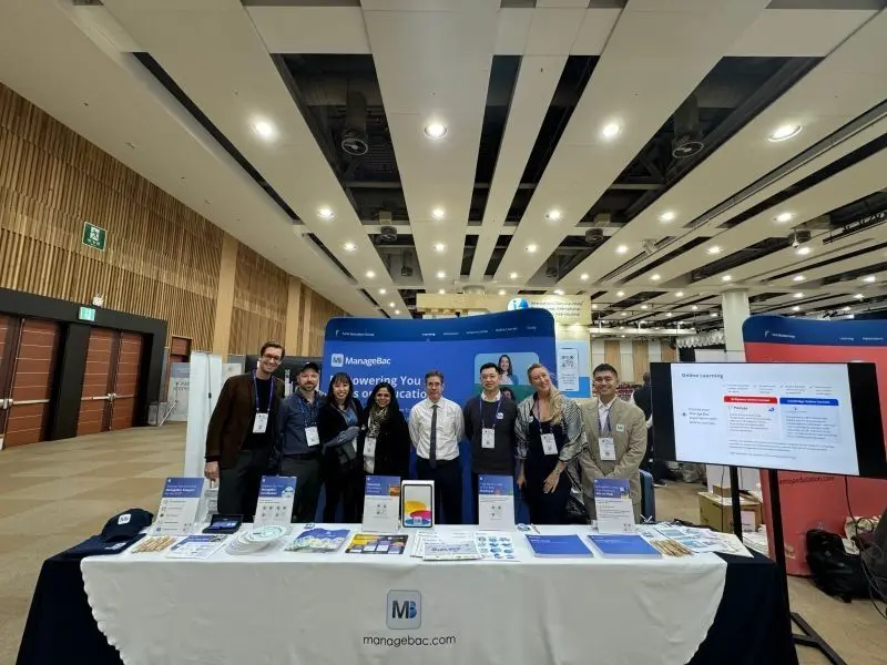 Group photo at a work conference